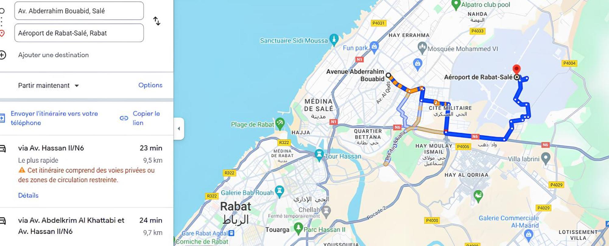 Confort Et Piscine, A 5 Min De Rabat Et Aeroport Сейл Экстерьер фото